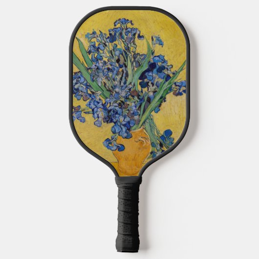 Vincent van Gogh - Vase met Irises Pickleball Paddle (Achterkant)