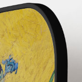 Vincent van Gogh - Vase met Irises Pickleball Paddle (Links Detail)