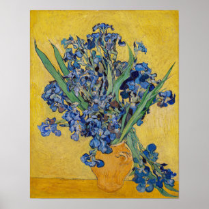 Vincent van Gogh - Vase met Irises Poster