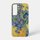 Vincent van Gogh - Vase met Irises Samsung Galaxy Hoesje (Achterkant)