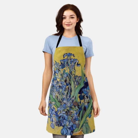 Vincent van Gogh - Vase met Irises Schort (Gedragen)