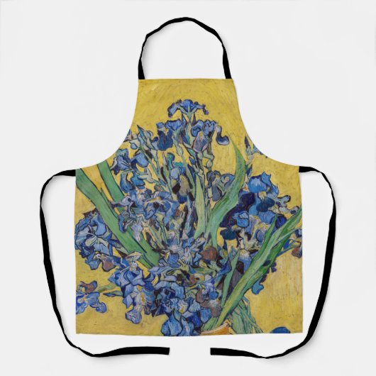 Vincent van Gogh - Vase met Irises Schort (Voorkant)