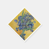Vincent van Gogh - Vase met Irises Servet (Hoek)