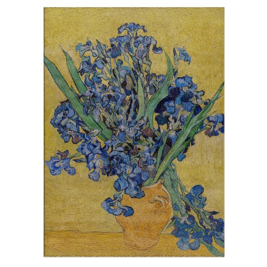Vincent van Gogh - Vase met Irises Snijplank