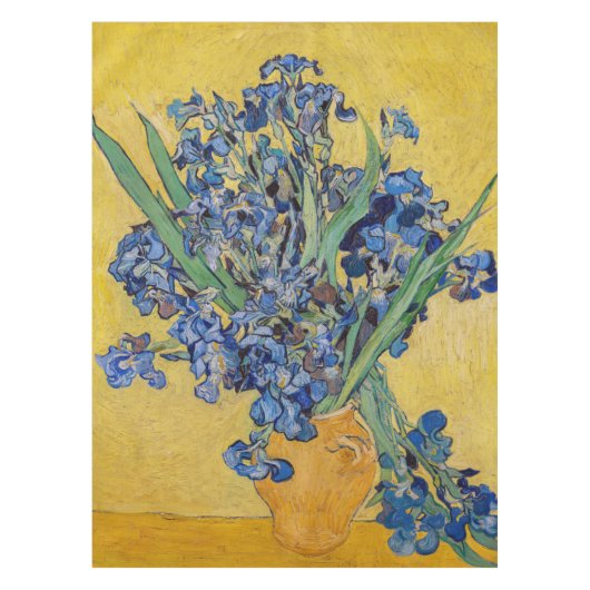 Vincent van Gogh - Vase met Irises Tafelkleed (Voorkant)