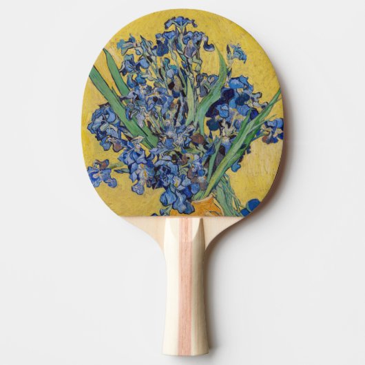 Vincent van Gogh - Vase met Irises Tafeltennisbatje (Voorkant)