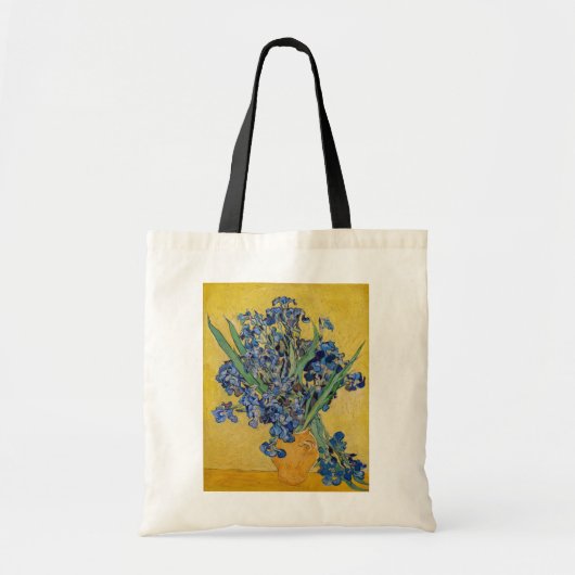 Vincent van Gogh - Vase met Irises Tote Bag (Voorkant)
