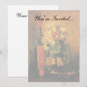 Vincent Van Gogh - Vase met karnalen Fine Art Kaart (Voorkant / Achterkant)