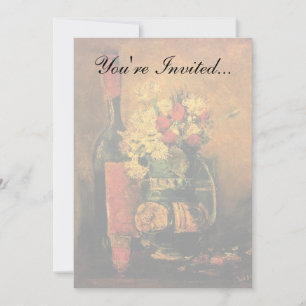 Vincent Van Gogh - Vase met karnalen Fine Art Kaart