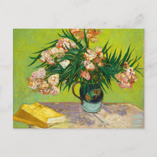 Vincent Van Gogh Vase met Oleanders en Boeken Briefkaart