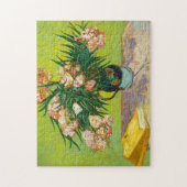 Vincent Van Gogh Vase met Oleanders en Boeken Legpuzzel (Verticaal)
