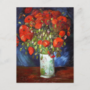 Vincent Van Gogh Vase met Red Poppies Fine Art Briefkaart