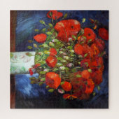 Vincent Van Gogh Vase met Red Poppies Fine Art Legpuzzel (Horizontaal)