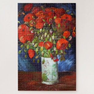 Vincent Van Gogh Vase met Red Poppies Fine Art Legpuzzel
