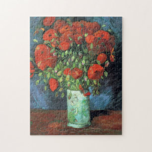 Vincent Van Gogh - Vase met rode papavers Legpuzzel