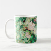 Vincent Van Gogh Vase met roze Roses Fine Art Koffiemok (Links)