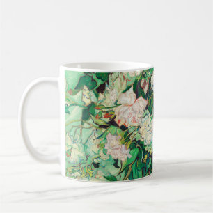 Vincent Van Gogh Vase met roze Roses Fine Art Koffiemok
