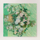Vincent Van Gogh Vase met roze Roses Fine Art Legpuzzel (Horizontaal)