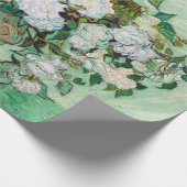 Vincent van Gogh Vase met roze rozen Cadeaupapier (Hoek)
