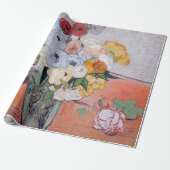 Vincent van Gogh - Vase met Rozen en Anemones Cadeaupapier (Uitgerold)