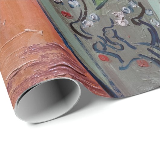 Vincent van Gogh - Vase met Rozen en Anemones Cadeaupapier (Rol Hoek)