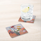 Vincent van Gogh - Vase met Rozen en Anemones Kartonnen Onderzetters (Insitu)