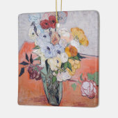Vincent van Gogh - Vase met Rozen en Anemones Keramisch Ornament (Links)