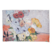 Vincent van Gogh - Vase met Rozen en Anemones Kussensloop (Voorkant)