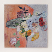 Vincent van Gogh - Vase met Rozen en Anemones Legpuzzel (Horizontaal)