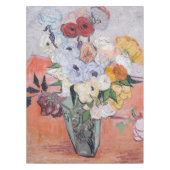 Vincent van Gogh - Vase met Rozen en Anemones Tafelkleed (Voorkant)