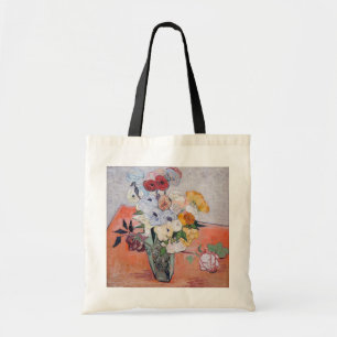 Vincent van Gogh - Vase met Rozen en Anemones Tote Bag