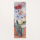 Vincent van Gogh - Vase met Rozen en Anemones Yogamat (Achterkant)
