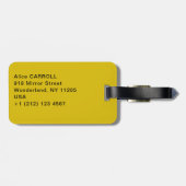 Vincent Van Gogh - Vase met twaalf zonnebloemen Bagagelabel (Achterkant horizontaal)