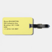 Vincent Van Gogh - Vase met twaalf zonnebloemen Bagagelabel (Achterkant horizontaal)