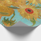 Vincent Van Gogh - Vase met twaalf zonnebloemen Cadeaupapier (Hoek)
