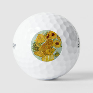 Vincent Van Gogh - Vase met twaalf zonnebloemen Golfballen