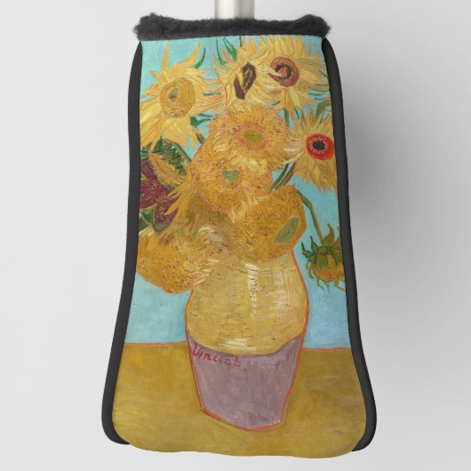 Vincent Van Gogh - Vase met twaalf zonnebloemen Golfheadcover (Draai 90)