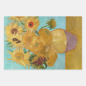 Vincent Van Gogh - Vase met twaalf zonnebloemen Inpakpapier Vel (Voorkant 3)