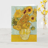 Vincent Van Gogh - Vase met twaalf zonnebloemen Kaart (Gele Bloem)