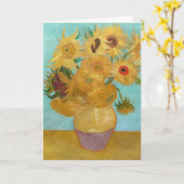 Vincent Van Gogh - Vase met twaalf zonnebloemen Kaart (Gele Bloem)
