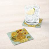 Vincent Van Gogh - Vase met twaalf zonnebloemen Kartonnen Onderzetters (Insitu)