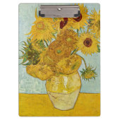 Vincent Van Gogh - Vase met twaalf zonnebloemen Klembord (Voorkant)
