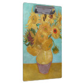 Vincent Van Gogh - Vase met twaalf zonnebloemen Klembord (Rechts)