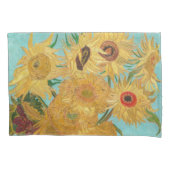 Vincent Van Gogh - Vase met twaalf zonnebloemen Kussensloop (Voorkant)