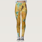 Vincent Van Gogh - Vase met twaalf zonnebloemen Leggings (Voorkant)