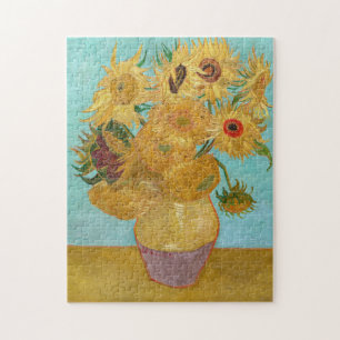 Vincent Van Gogh - Vase met twaalf zonnebloemen Legpuzzel