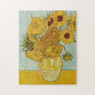 Vincent Van Gogh - Vase met twaalf zonnebloemen Legpuzzel
