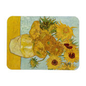 Vincent Van Gogh - Vase met twaalf zonnebloemen Magneet (Horizontaal)