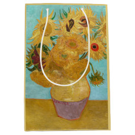 Vincent Van Gogh - Vase met twaalf zonnebloemen Medium Cadeauzakje