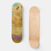 Vincent Van Gogh - Vase met twaalf zonnebloemen Persoonlijk Skateboard (Voorkant)